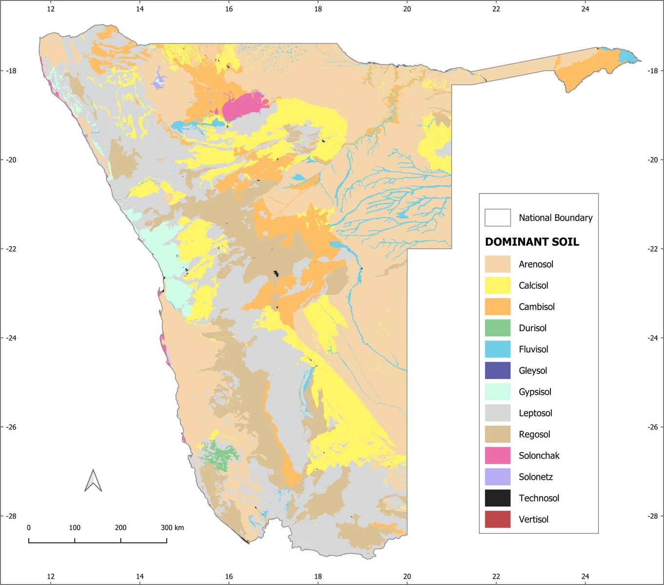 National Soil Map of Namibia preview